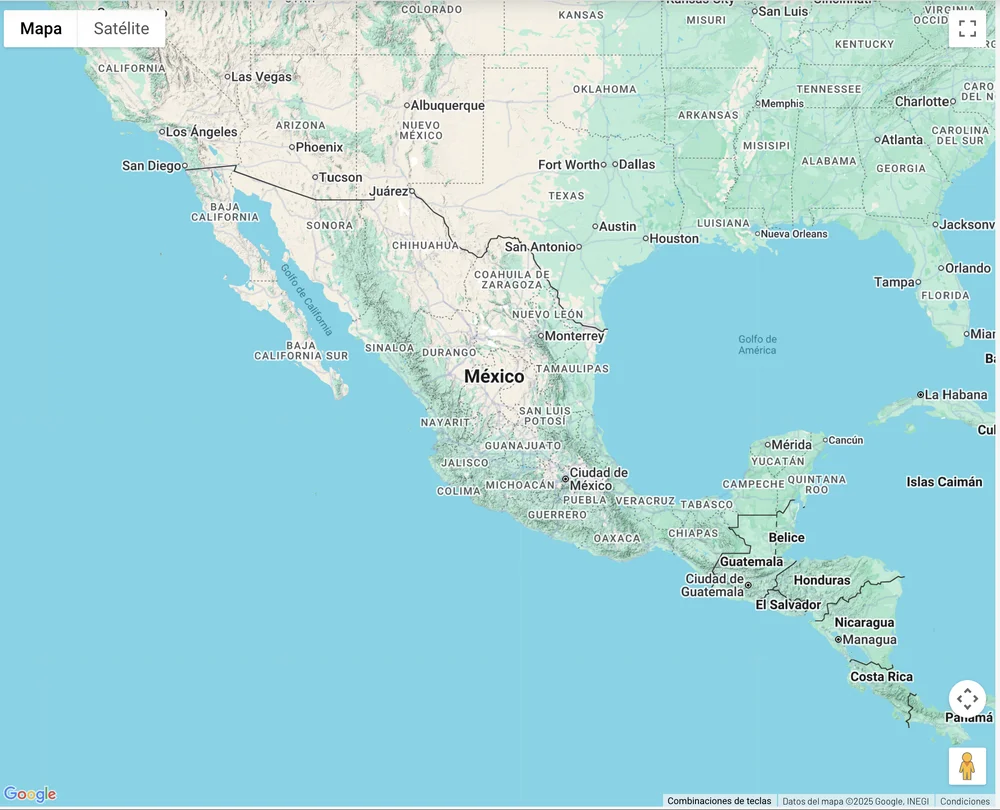 Mapa de sucursales Exitus Contigo en México